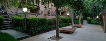 Old County Road Apartments walking path